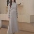 2024 fall and winter new high-grade soft skin-friendly knit sweater + a word high waist half-body skirt sub two-piece suit female