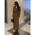 Hong Kong 2024 fall new high-class sense of fashion knitted skirt suit women waisted sweater jacket half-body skirt two-piece set