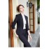 Career Women's Clothing Suit College Interview Formal Short Suit Fashion Spring and Autumn Workwear Slim Tops