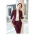 Career Women's Clothing Suit College Interview Formal Short Suit Fashion Spring and Autumn Workwear Slim Tops