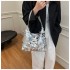 Fashionable and Exclusive, Versatile Glitter Shoulder Bag for Women, 2025 Spring/Summer New Arrival, Foreign Trade Trendy Underarm Tote Bag