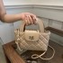 Fashion Trend Chain Bucket Bag Female 2025 Spring New Ladies Shoulder Bag Niche Design Simple Crossbody Bag