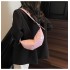 Spring niche design handbag for women, 2025 new fashion trend dumpling bag, large capacity for commuting and work shoulder bag.
