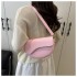 Spring airy feeling bag female 2025 new popular shoulder armpit bag niche broadband crossbody saddle ladies bag