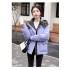 Cotton jacket female short 2023 new Korean version of the loose student hooded bread clothing thickened cotton winter jacket tide