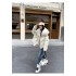 Down jacket female high-end 2024 new fashion fox big hair collar small person winter new thickened bread clothing