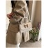 Pink Tote Bowknot Bag Female 2025 New Summer Shoulder Crossbody Bag Niche Fashion Cute Small Square Bag
