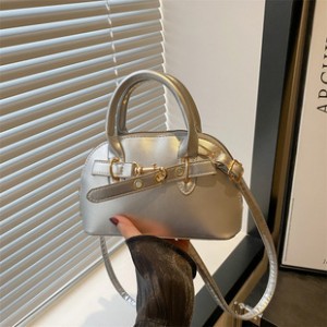 Retro Fashion Commuter Handbag Handbag Women Spring 2025 Spring New Tide Niche Armpit Bag Bowling Shell