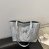 High-end Tote Bag for Women, New Style for 2024, Hand-held Commuter Bag, Versatile Fashionable Outgoing Large Cap Shoulder Bag