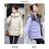 Cotton jacket female short 2023 new Korean version of the loose student hooded bread clothing thickened cotton winter jacket tide