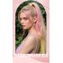 Gold Silver Fishline Color Ponytail Wig Dopamine Women Twist Braid Laser Wire DIY Chemical Fiber Colorful Big Braid
