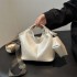 Fashion Simple Handbag for Women 2025 New Autumn and Winter Wide Shoulder Strap Minority Simple Leisure Single Shoulder Bag