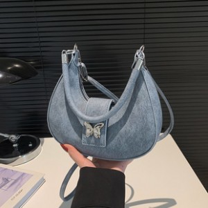 Foreign trade explosion underarm bag female 2025 new summer retro hundred crossbody bag senior sense ladies handbag