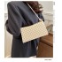 Women's bag 2025 spring and summer new simple commuting baguette bag printed armpit single shoulder small crossbody bag;