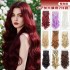 Cross-border hair extension piece wig 16 card wig piece card sub hair seven-piece set chemical fiberhair wholesale hot long curly hair
