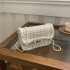 Niche Design Chain Small Square Bag 2025 New Small Fragrance Fashion Commuter Crossbody Bag Retro Simple Shoulder Bag