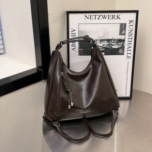 Plaid large-capacity bag female 2025 spring new fashion casual retro Tote bag shoulder bag shoulder bag backpack