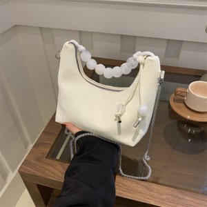 New Chinese Style Pearl Handbag for Women, 2025 Summer Exclusive Chain Shoulder Bag Tote Bag