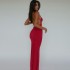 Wholesale retail shipping Europe and the United States women's wholesale 2024 summer new belt with a one-shoulder backless thin package hip sexy elegant dresses