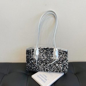 Fashion sequin bag for women, 2025 new summer hit, large capacity underarm bag with a sense of luxury, shoulder bag trend