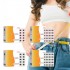 Herbal slimming navel patch; body shaping to reduce belly and thigh fat; navel lazy person shaping patch.