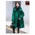 Actual photography cotton clothing female 2023 new section of the long-free bright cotton coat Korean version of the loose winter work cotton jacket coat