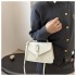2025 fall and winter new fashion handheld shoulder small square bag niche trend Korean version of the belt senior sense of crossbody women's bags