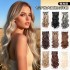 Europe and the United States card sub hair six-piece wig chemical fiber 16 card long curly hair extensions big wave wig piece set wholesale