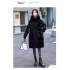Actual photography cotton clothing female 2023 new section of the long-free bright cotton coat Korean version of the loose winter work cotton jacket coat