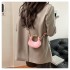 Niche Design Casual Simple Crescent Bag 2025 Spring New Fashion Trend Texture Women's Shoulder Crossbody