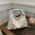 Literary national style embroidery large capacity bag female 2025 summer new versatile shoulder bag multi-use texture Tote bag